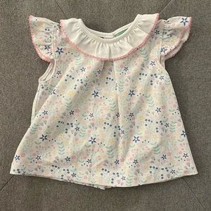 Sage and Lily flutter sleeve top